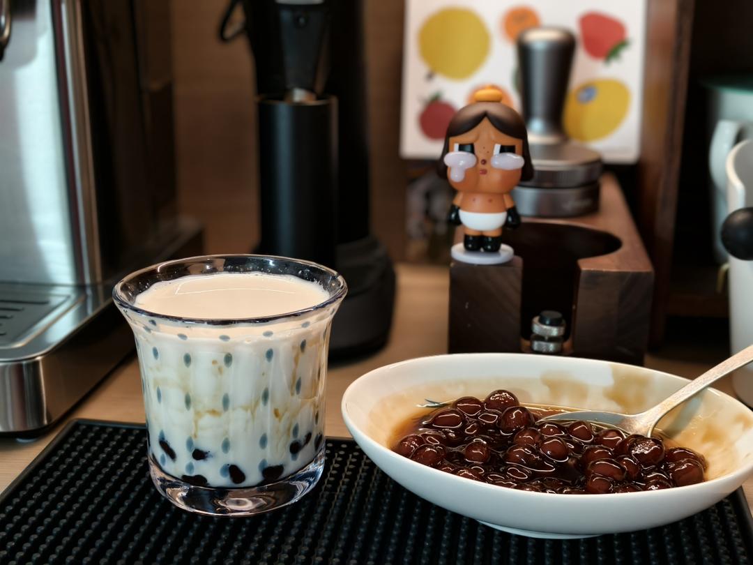 红糖珍珠奶茶（脏脏奶茶＋奶盖）