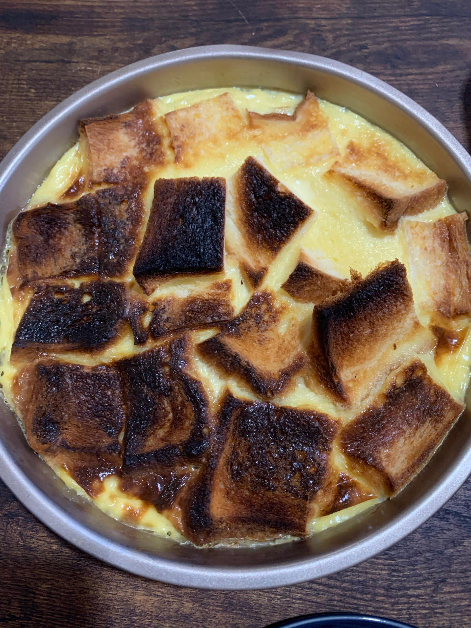 巨简单的早餐吐司布丁，出炉就能干掉一碗，早餐吃它绝了