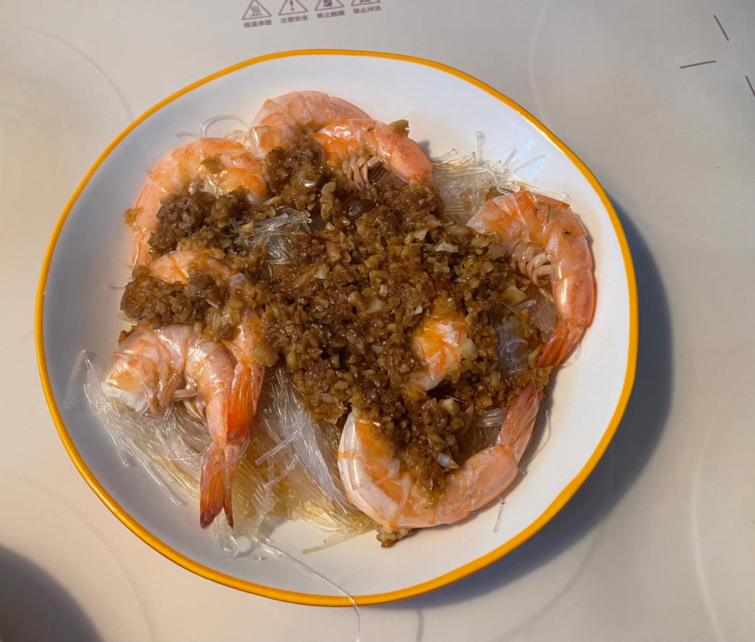 蒜蓉粉丝蒸虾