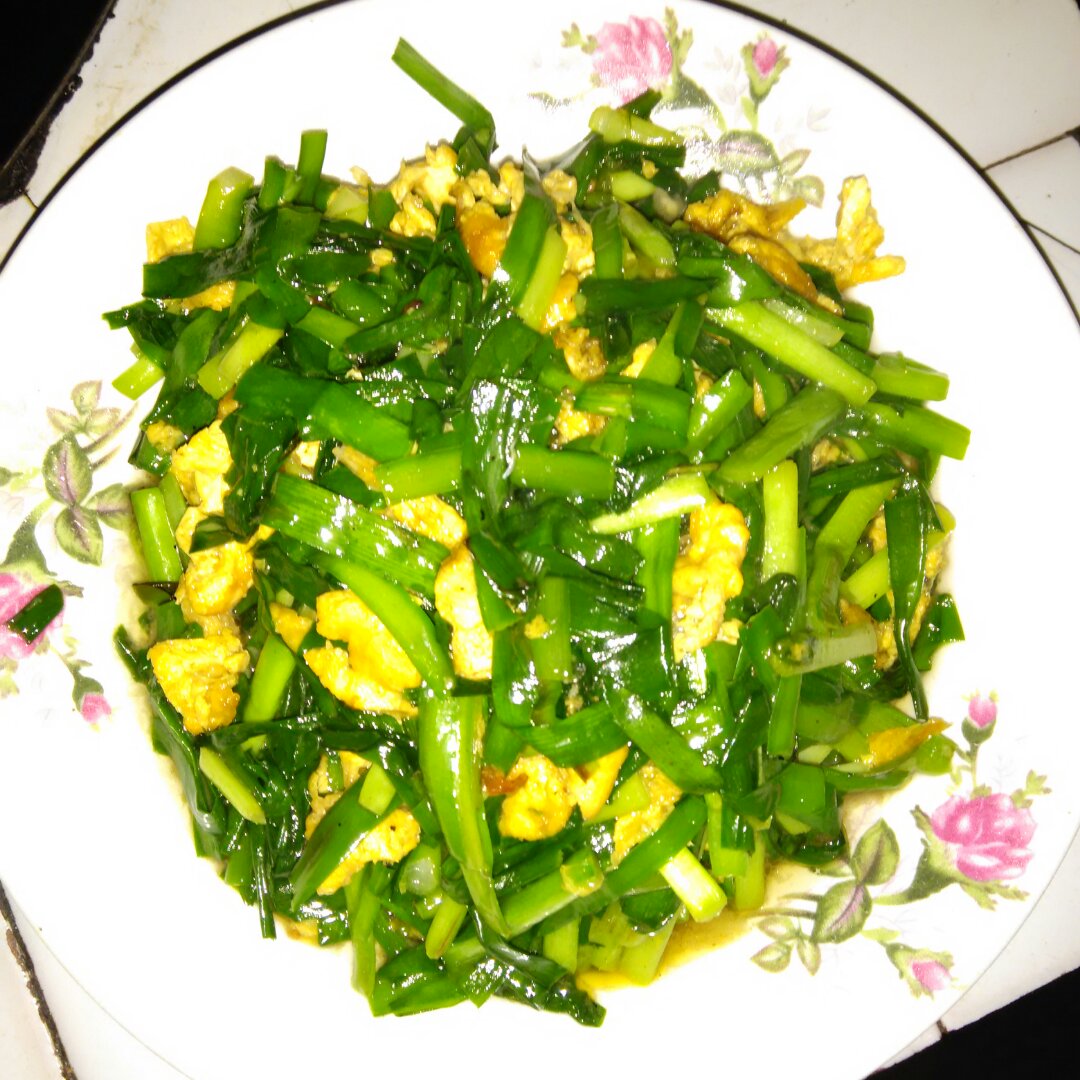 韭菜炒鸡蛋