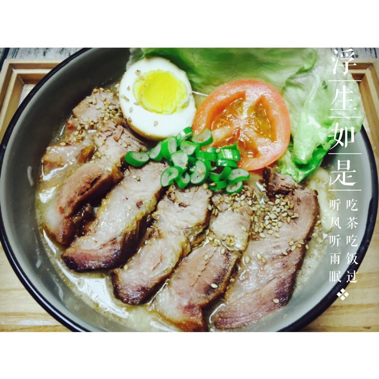日式豚肉拉面