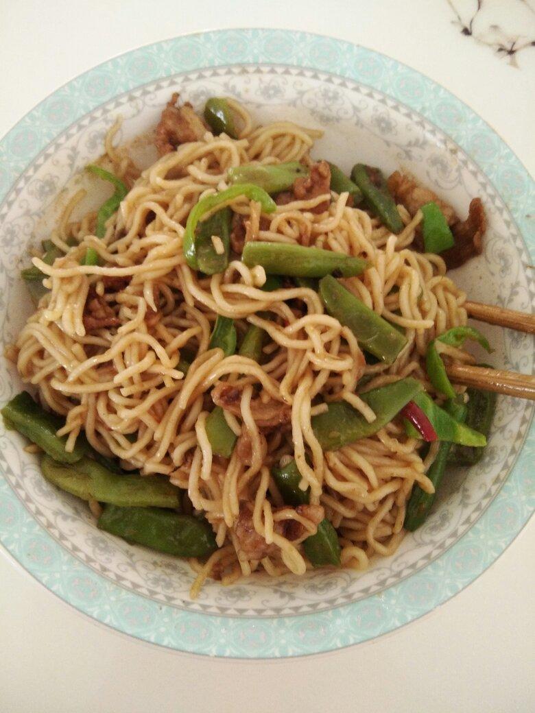 豆角焖面