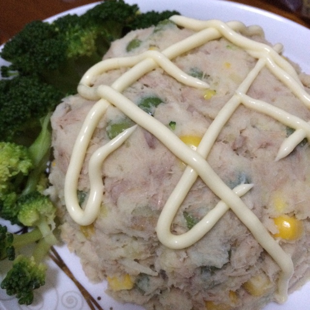 油沁金枪鱼土豆沙拉