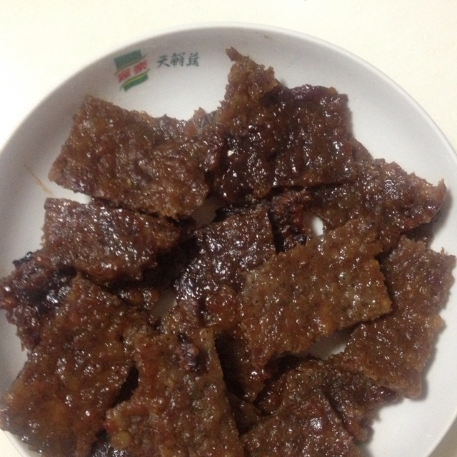 香辣黑椒蜜汁猪肉铺