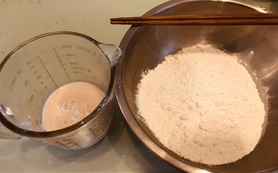 纯奶手撕吐司的做法 步骤1