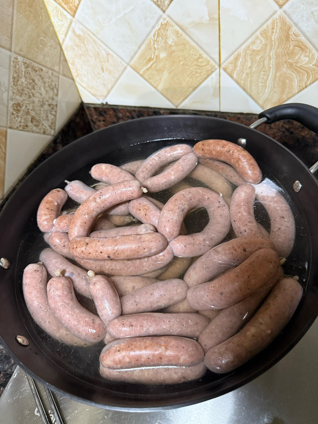 Q弹多汁的自制台式脆皮肠——绝对秒杀市售