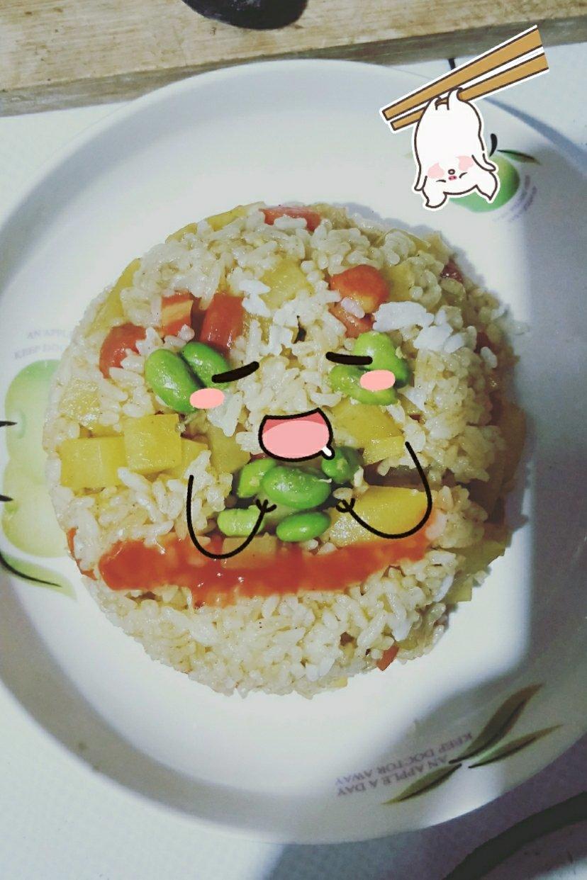 咖喱炒饭