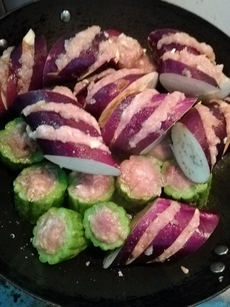 客家酿三宝（酿苦瓜，茄子，辣椒）