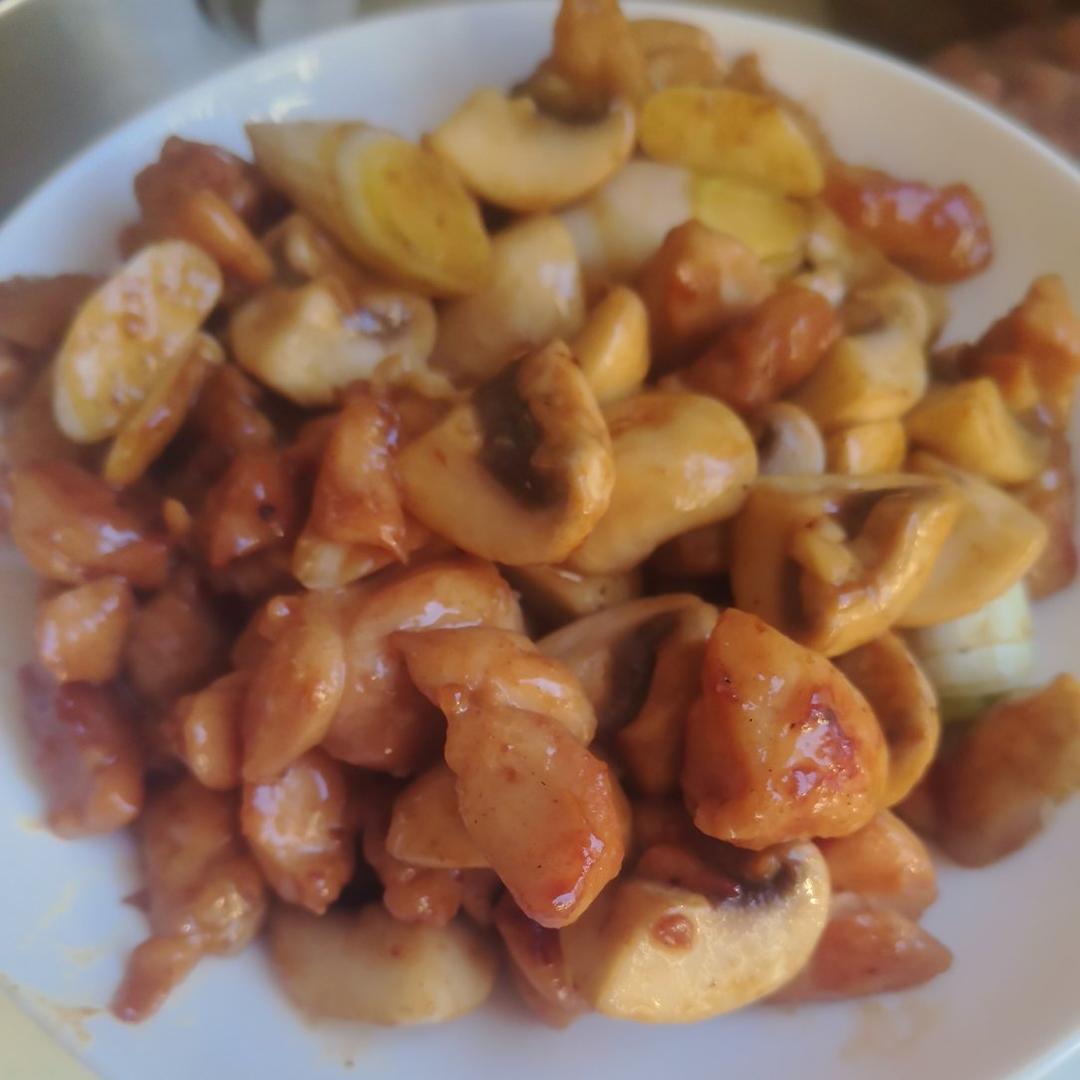 绝了～口蘑鸡腿真的好吃，简单快手