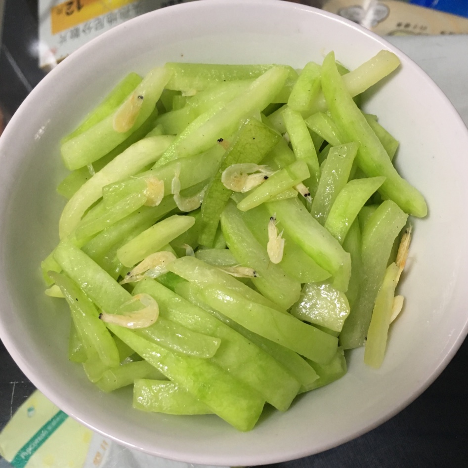 清炒西瓜皮