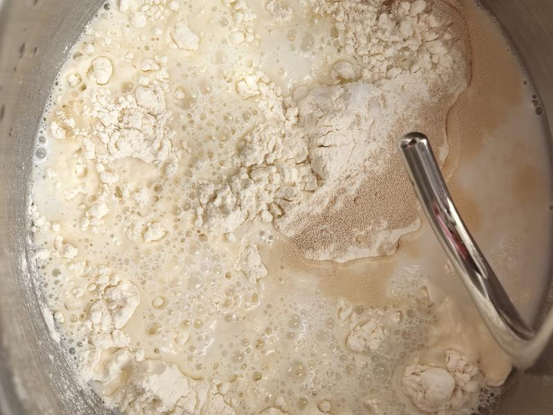 纯奶手撕吐司的做法 步骤1