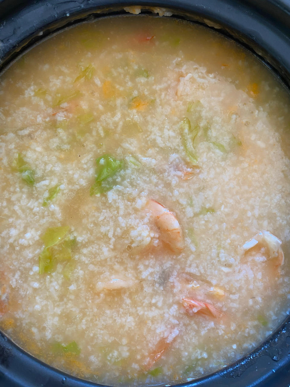 鲜虾粥