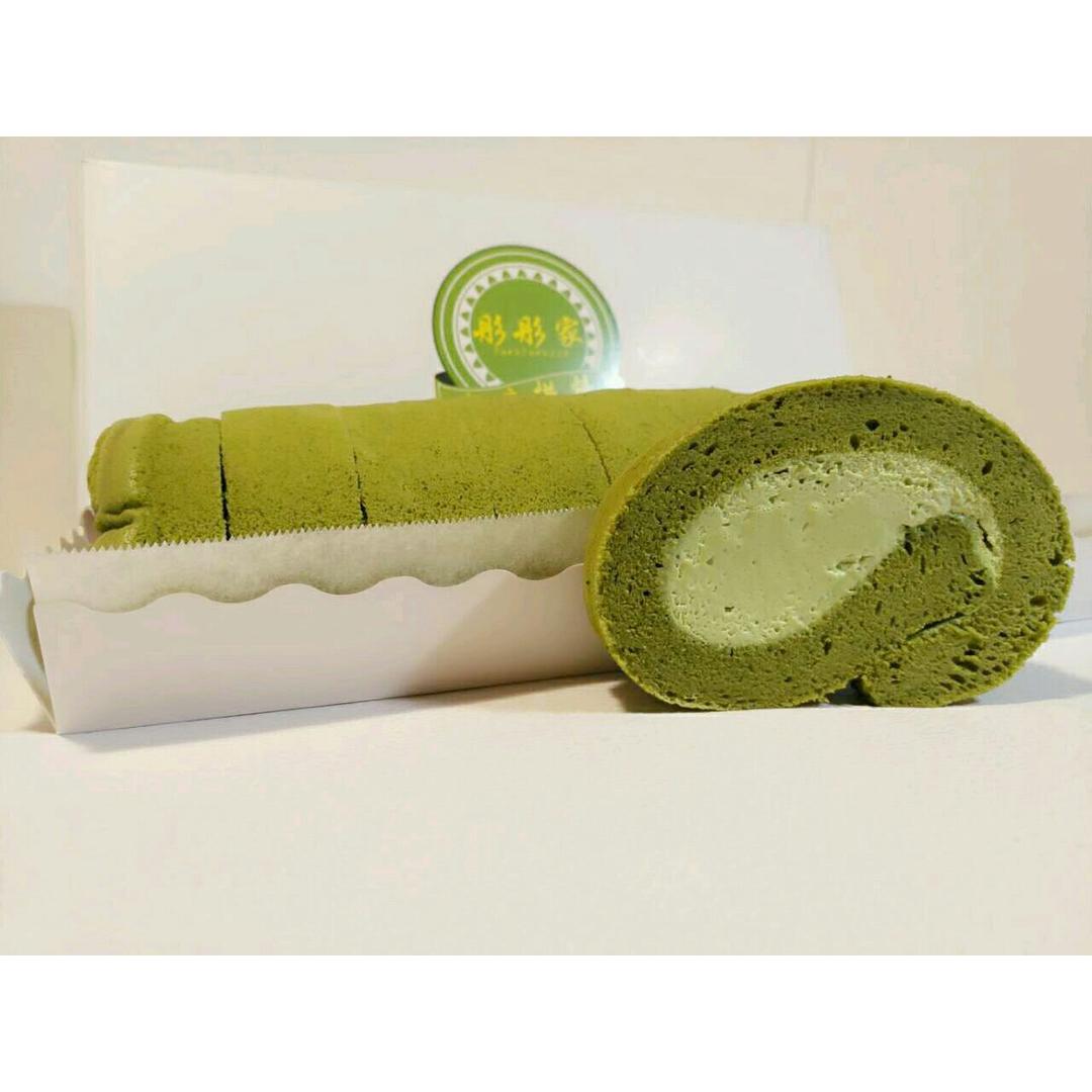 抹茶蜜豆蛋糕卷
