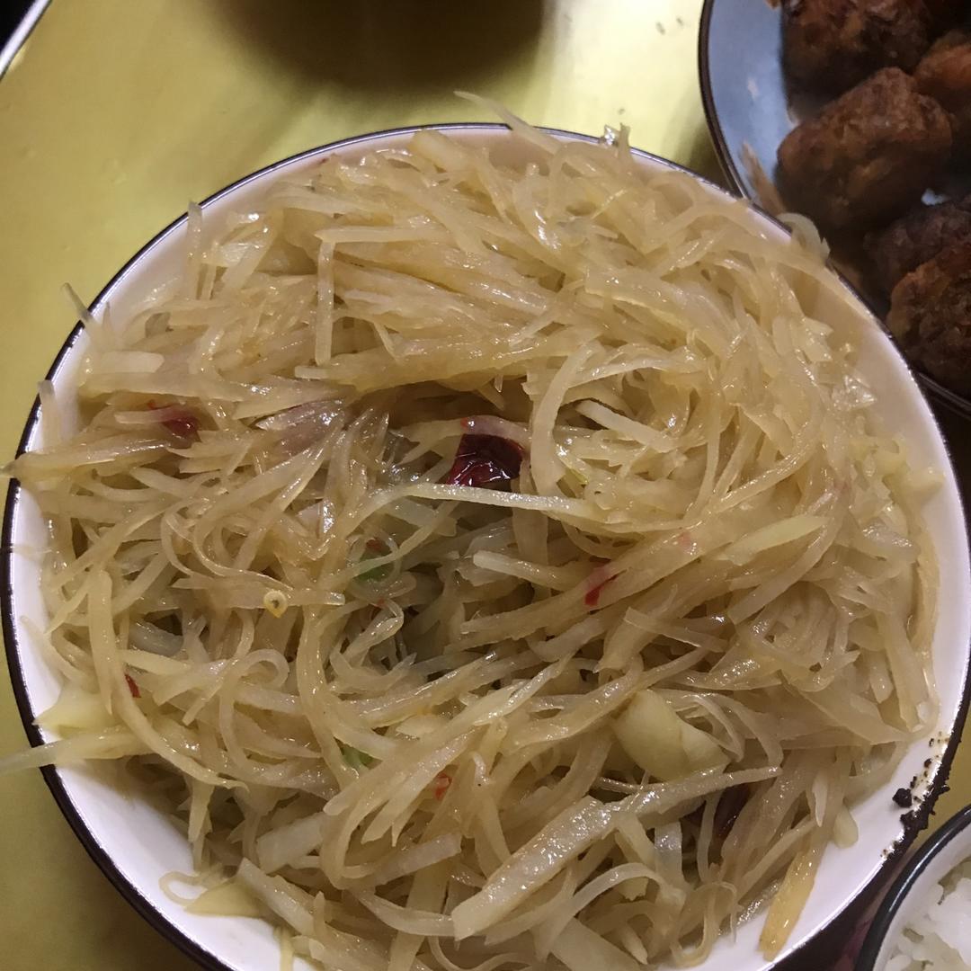 醋溜土豆丝