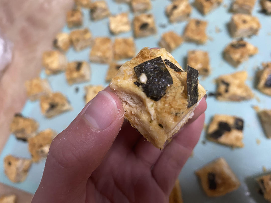 🔥咸蛋黄肉松雪花酥