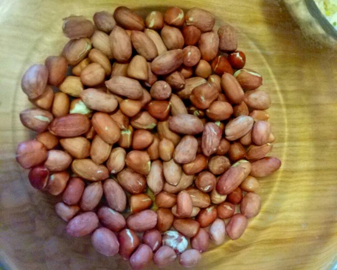 微波炉烤花生米