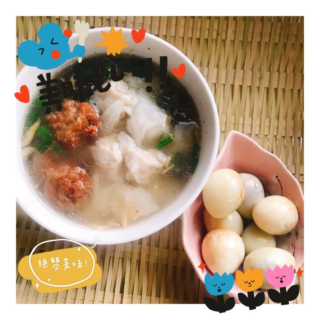 肉不柴的馄饨馅