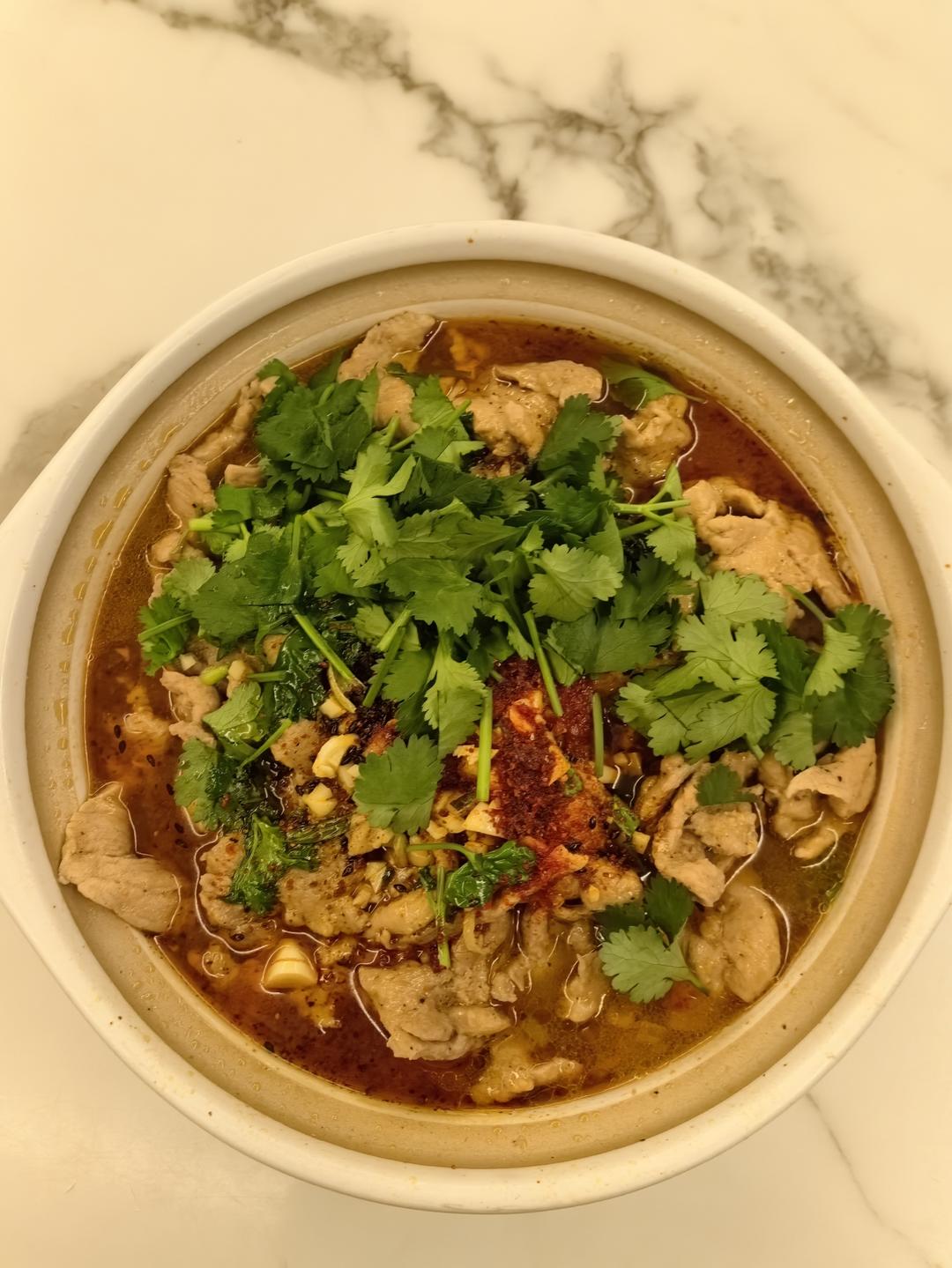 水煮肉片（肯定不翻车）