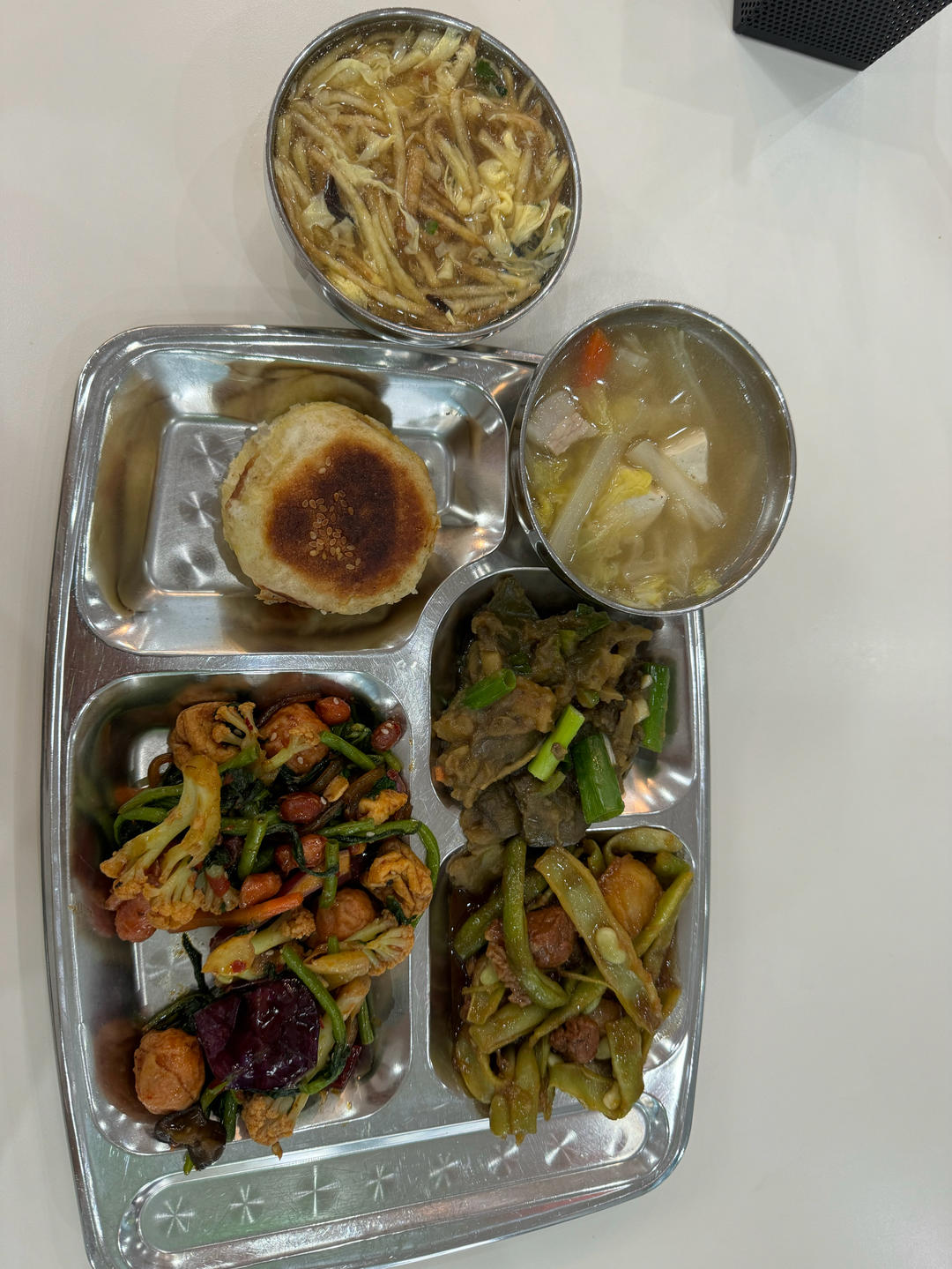 茄子烩茄子+素烩汤