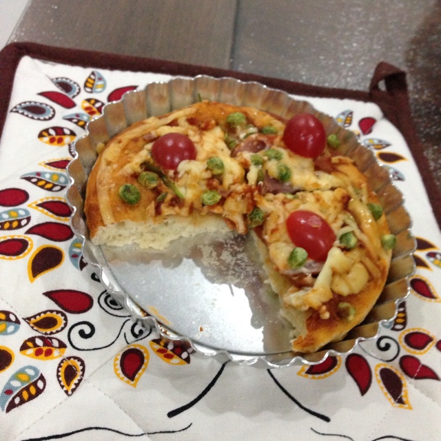 金枪鱼火腿pizza