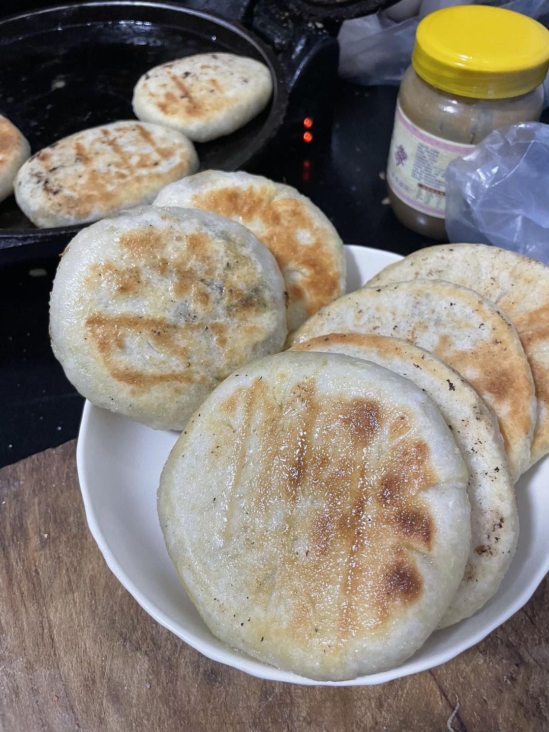 超柔软发面胡萝卜鸡蛋馅饼（凉了也不硬）