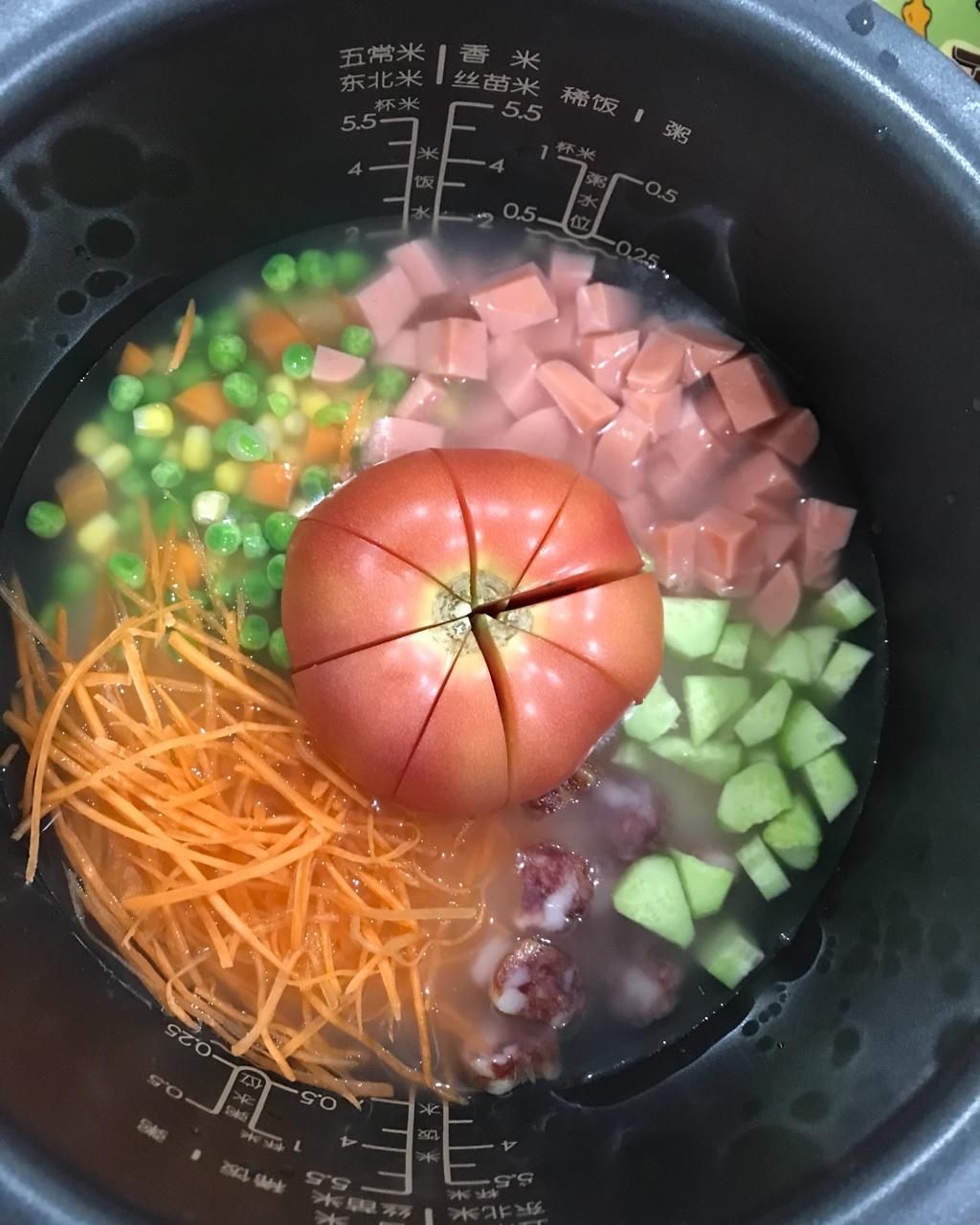 【电饭锅】一只番茄饭 番茄拌饭