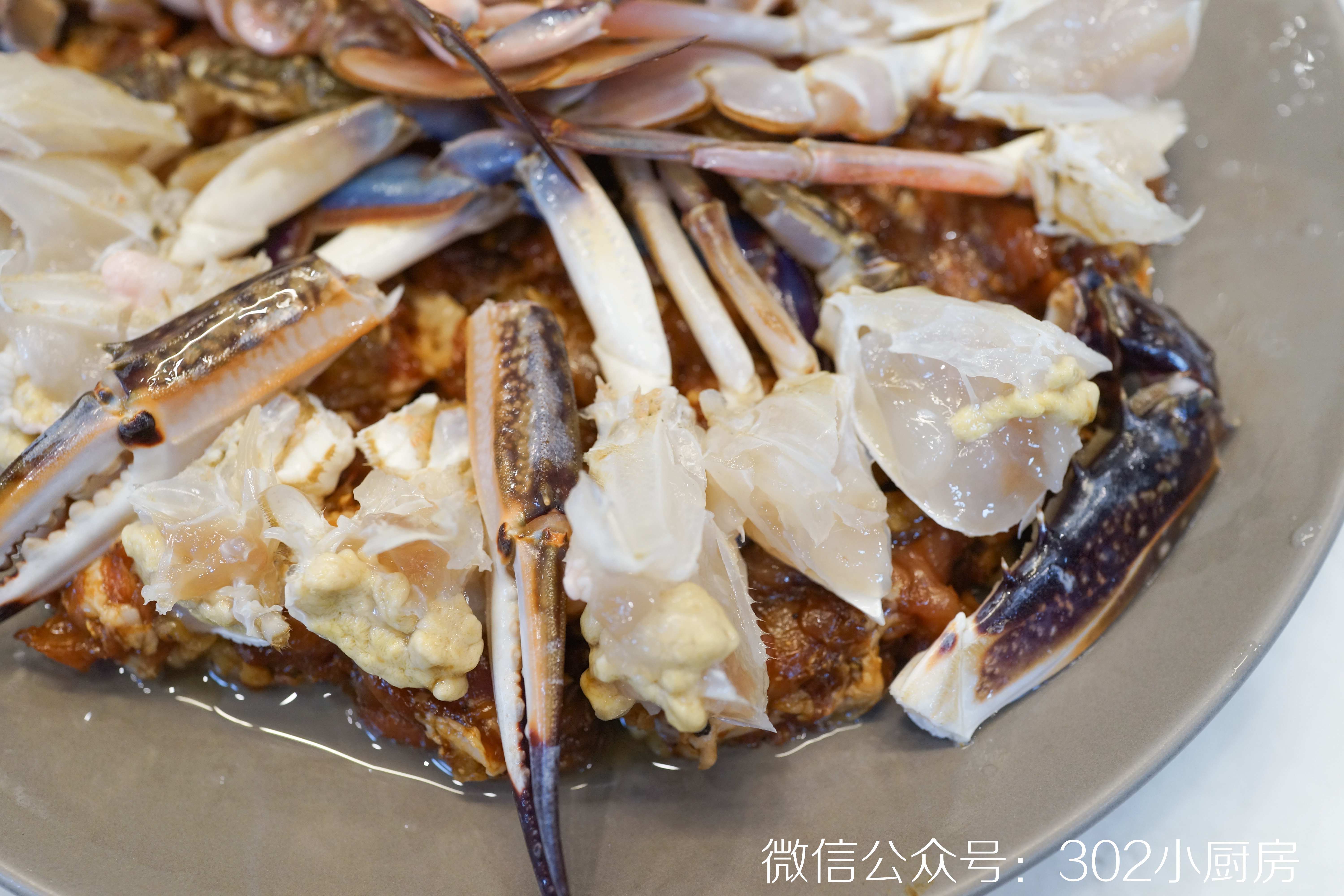梭子蟹蒸肉饼 <302小厨房>的做法 步骤9