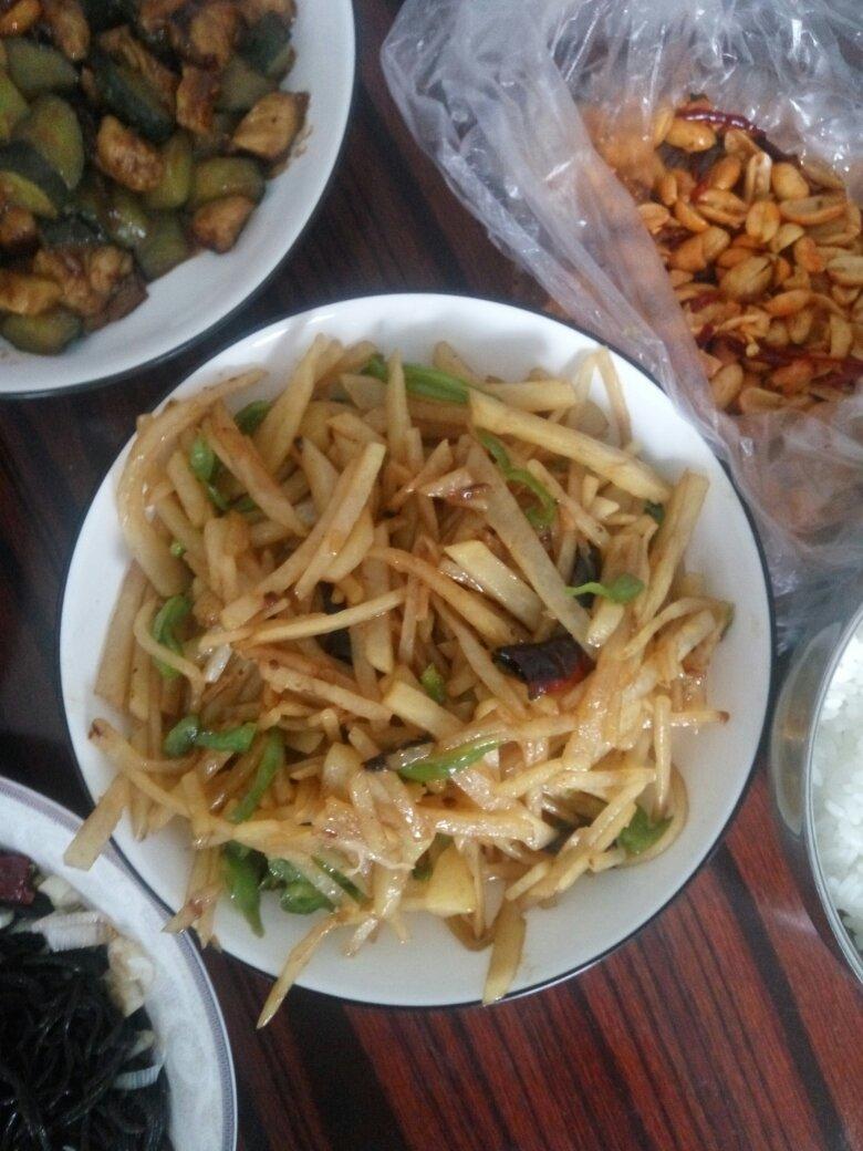 青椒土豆丝