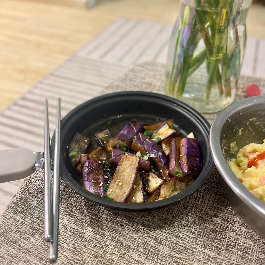 日式家庭料理～柚子醋煮茄子