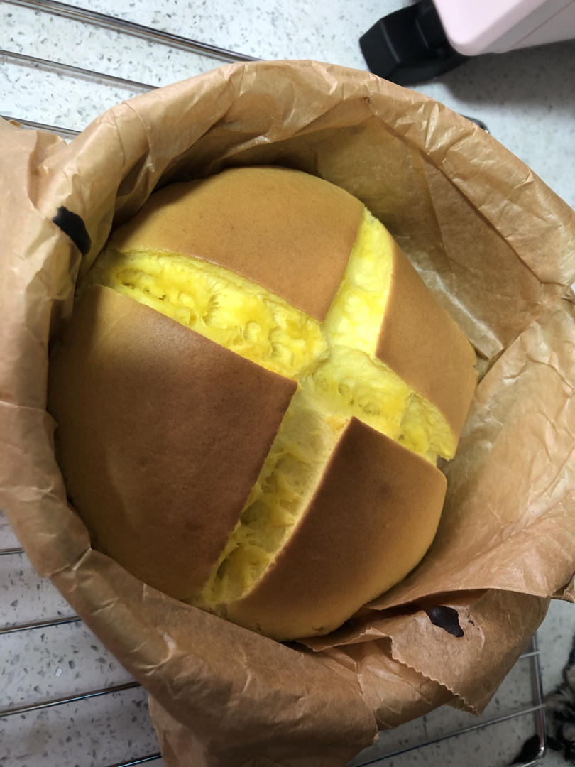 烤舒芙蕾🥞简单方便一次成功～口感绵密好吃😋