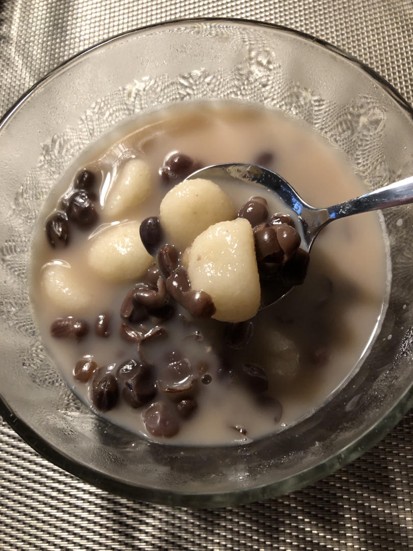 比奶茶还好喝的奶香红豆小丸子