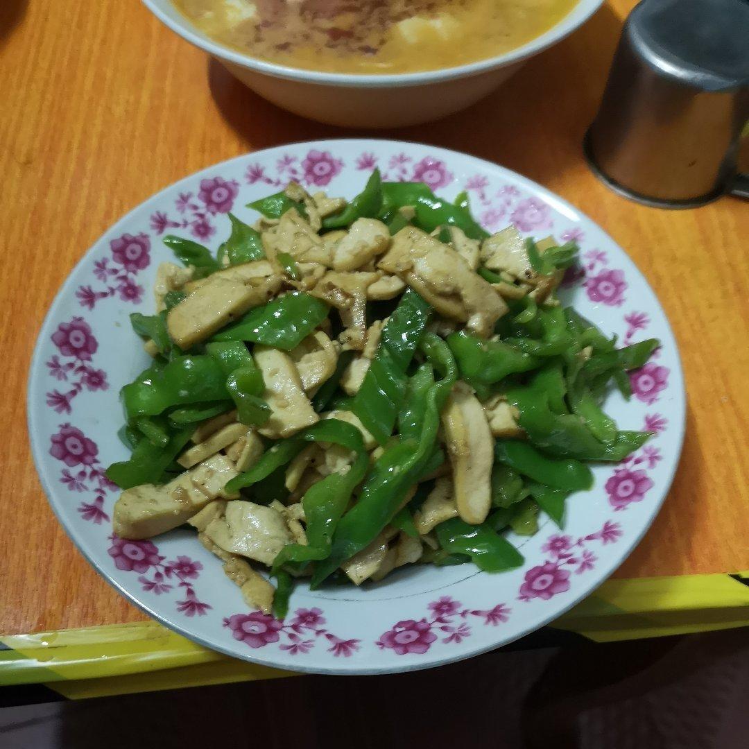 青椒豆腐干