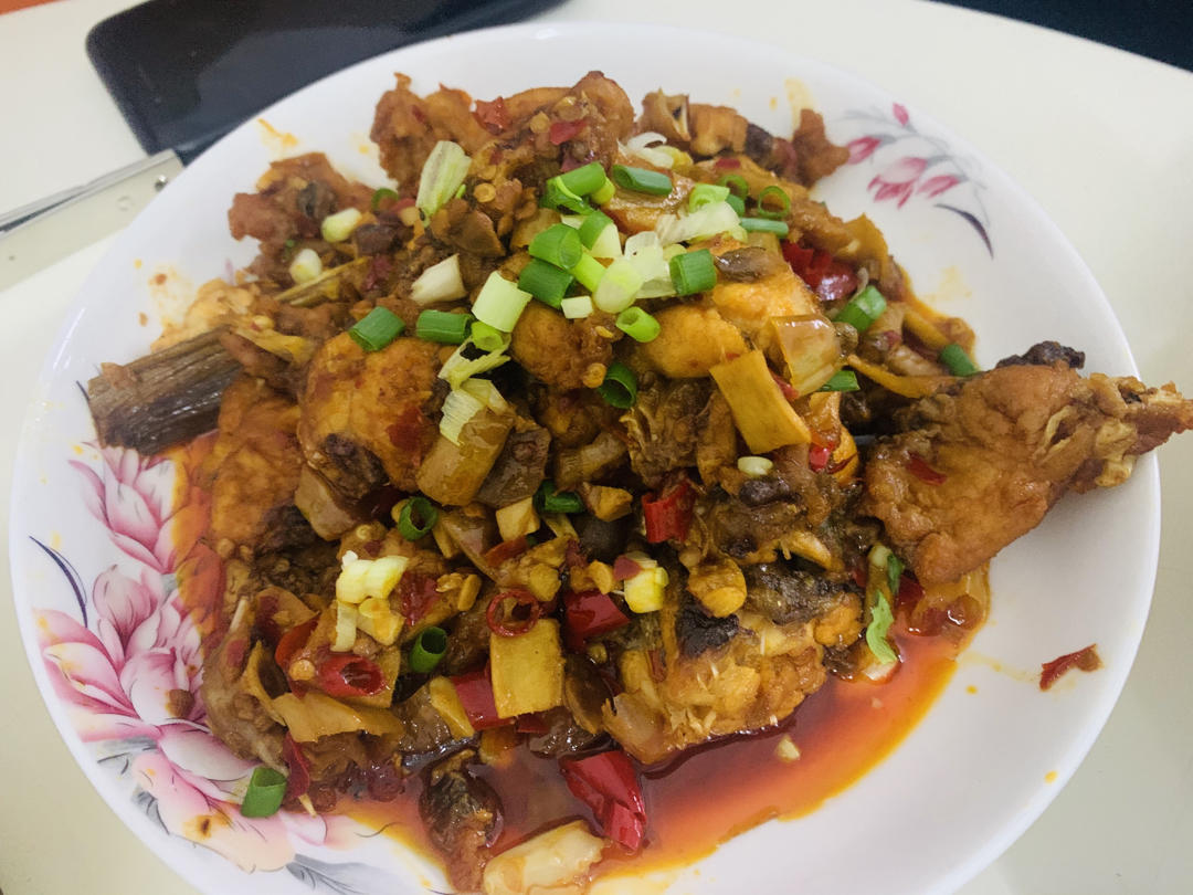 红烧草鱼块