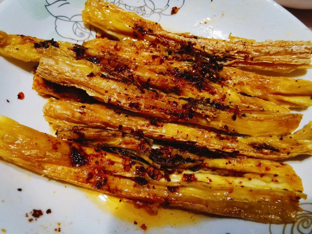 用腐竹做辣条