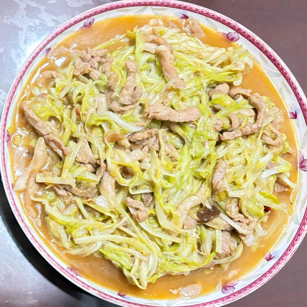 韭黄炒肉丝（超级下饭菜）