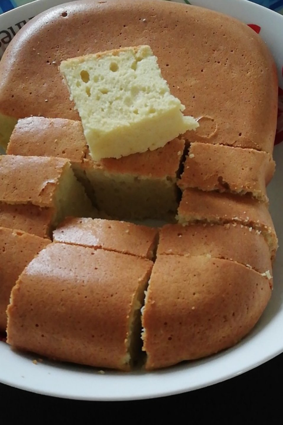 面包机做黄油海绵蛋糕
