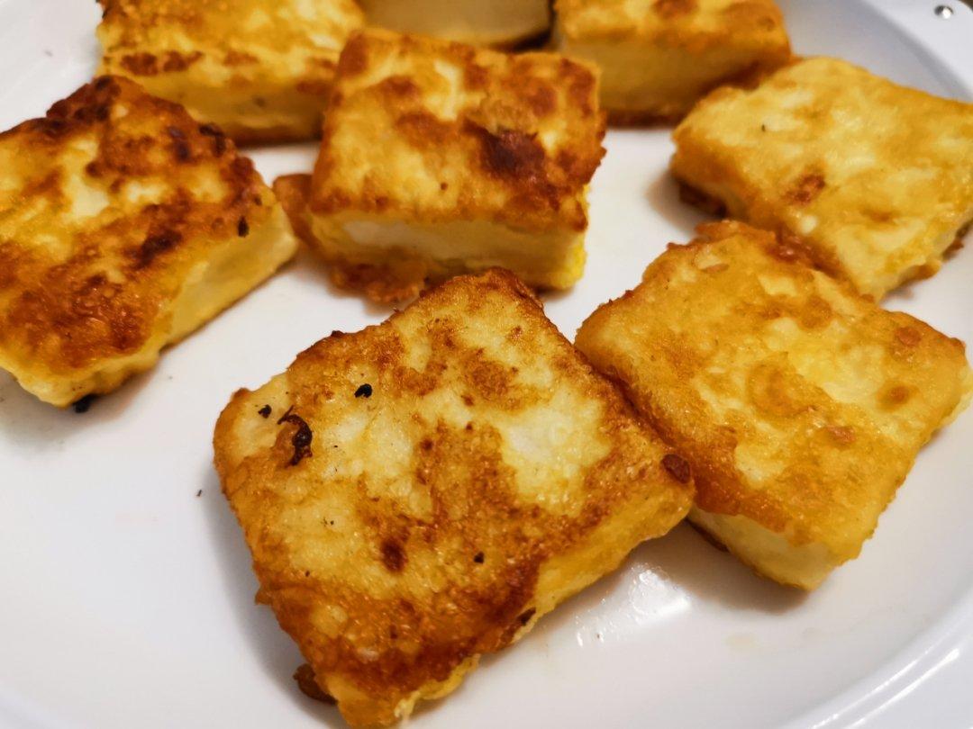 无敌好吃的香煎豆腐