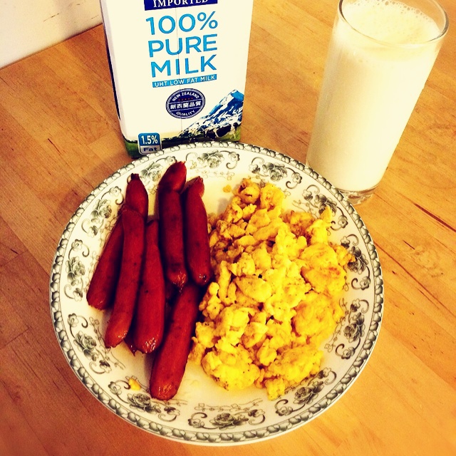 美式炒蛋 scrambled eggs