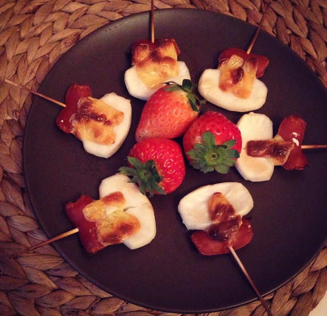 串烤培根辣年糕