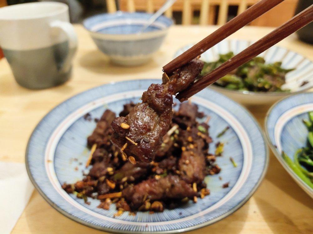 牙签牛肉 道地湖南味