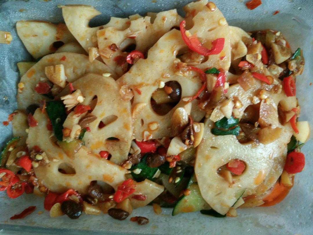 【素食佳品】凉拌藕片