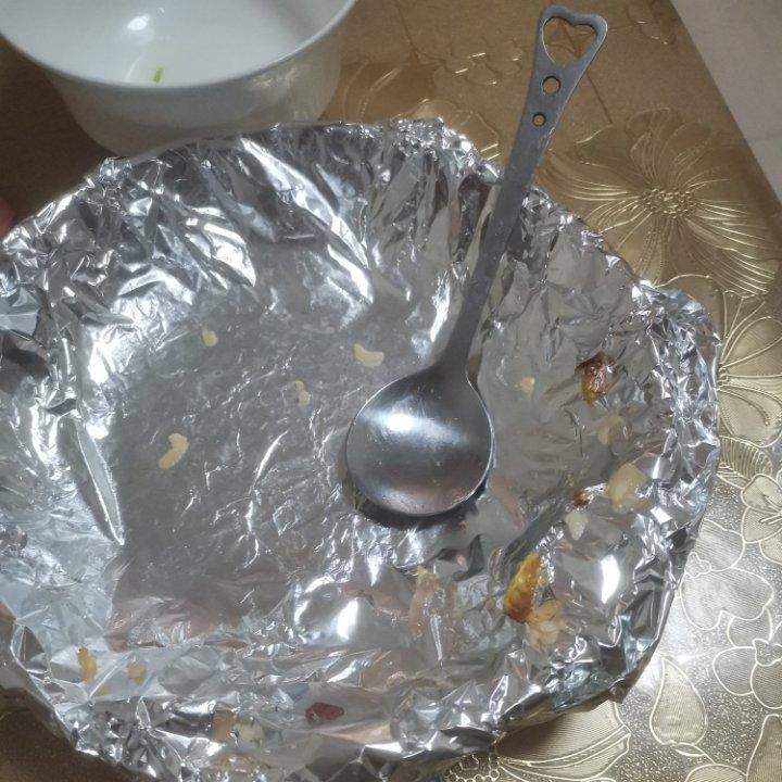 奶酪火腿虾仁焗饭       （空气炸锅版）