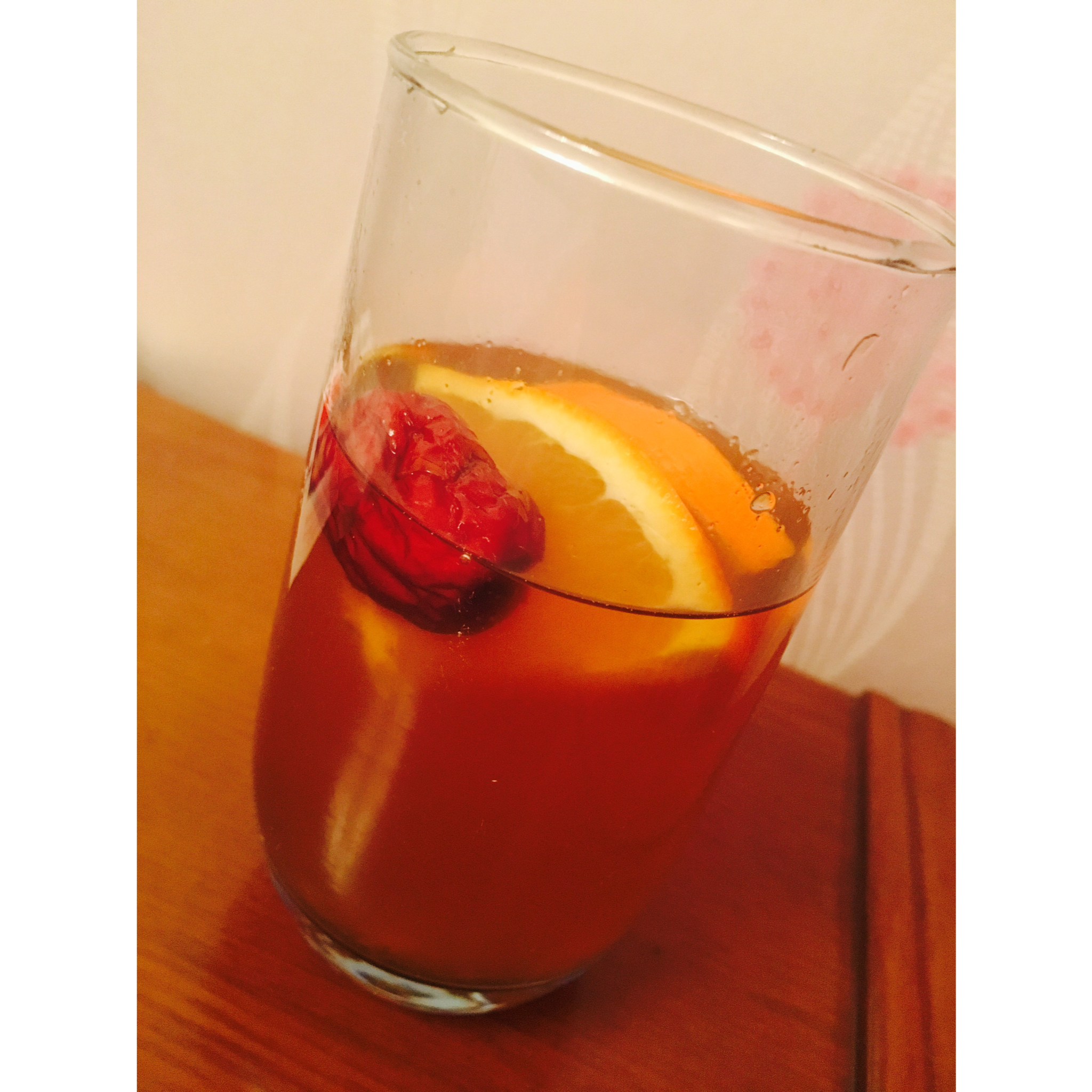 香橙红枣茶
