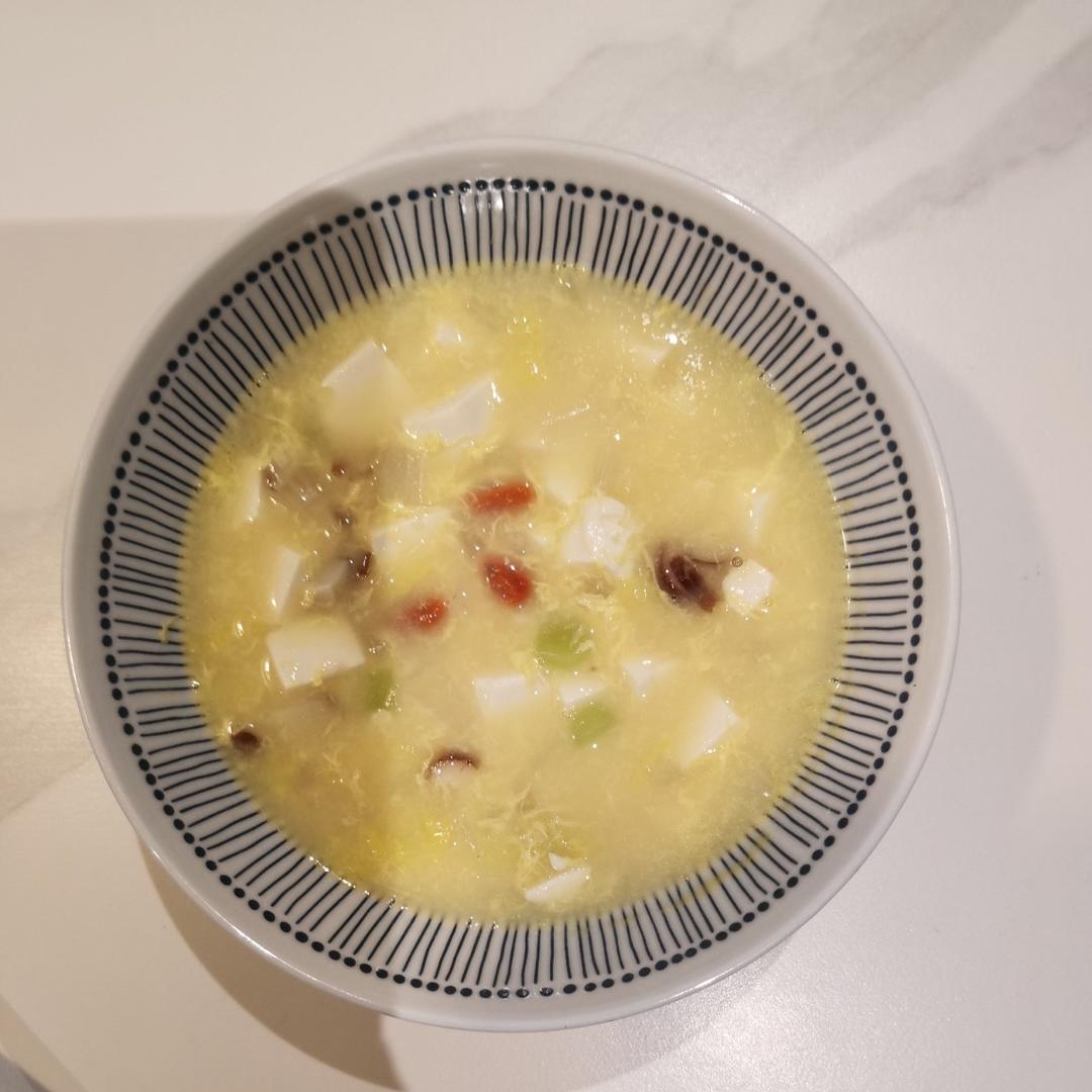 蟹黄海虾豆腐羹