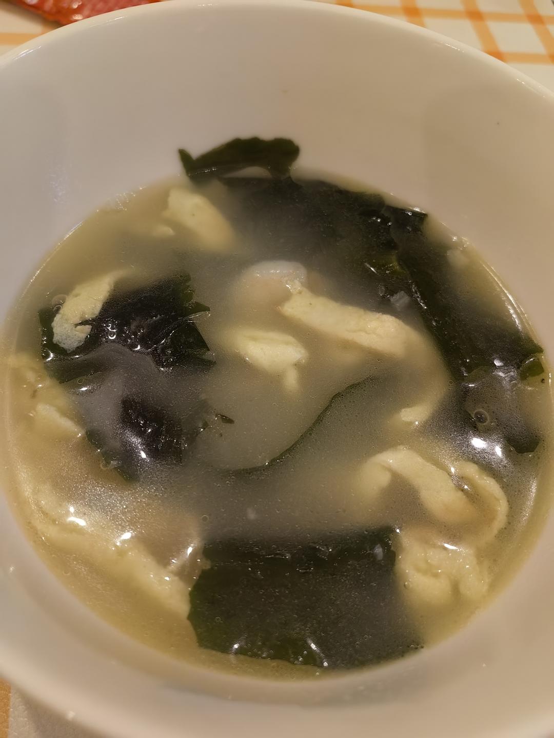 裙带菜鸡蛋汤(营养又鮮美)