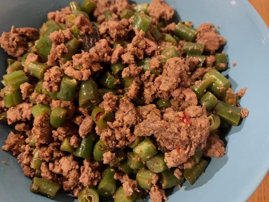 四季豆肉末橄榄菜