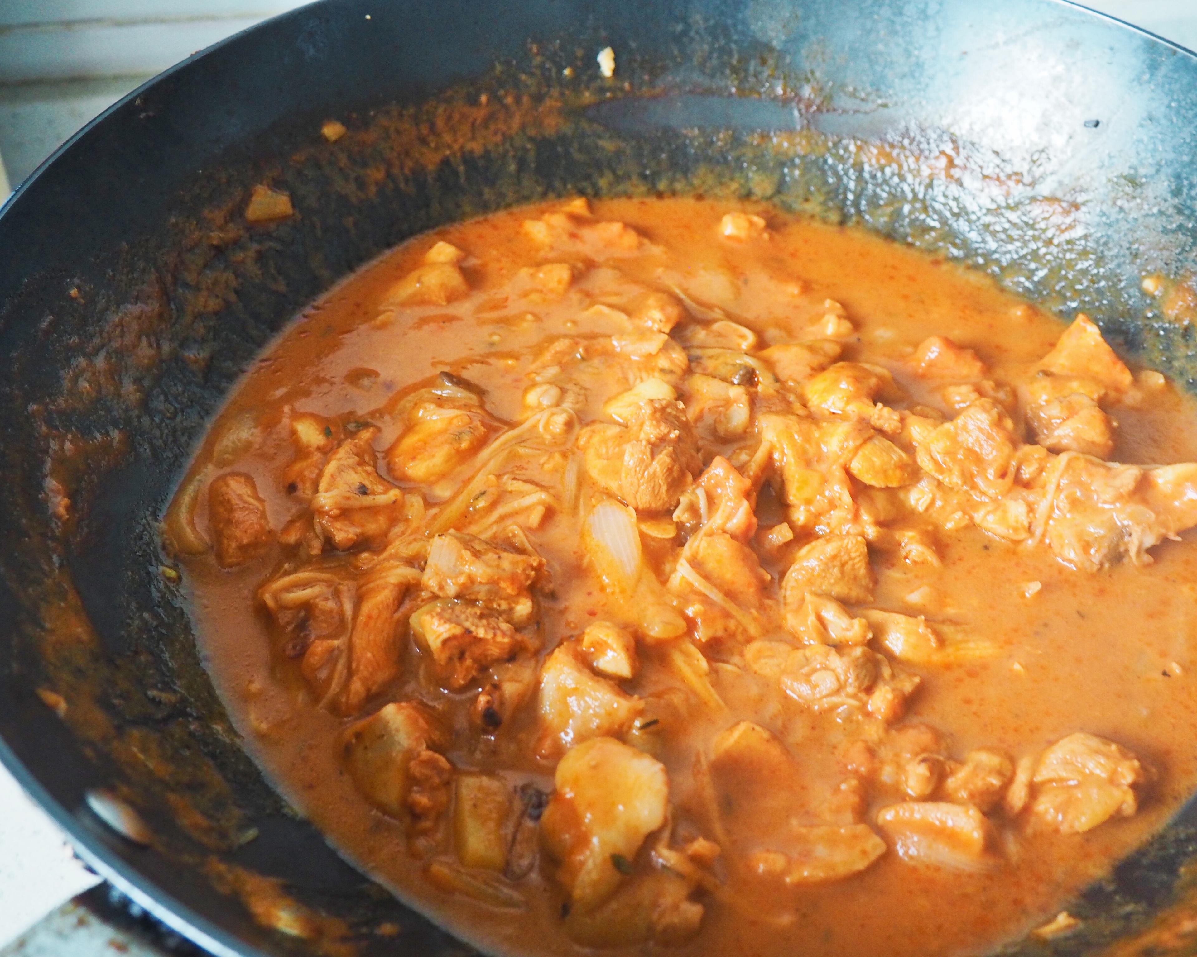 番茄芝士炖鸡腿肉·好吃到舔盘·蛋白质拉满的做法 步骤5