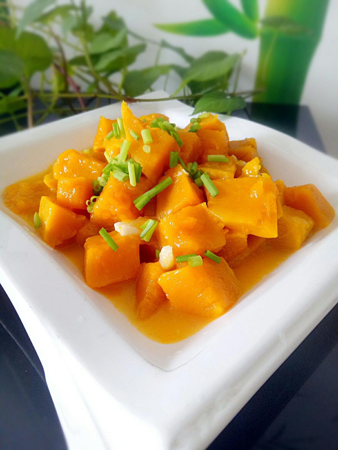 厨师长教你：“软烧南瓜”的家常做法，味道很赞