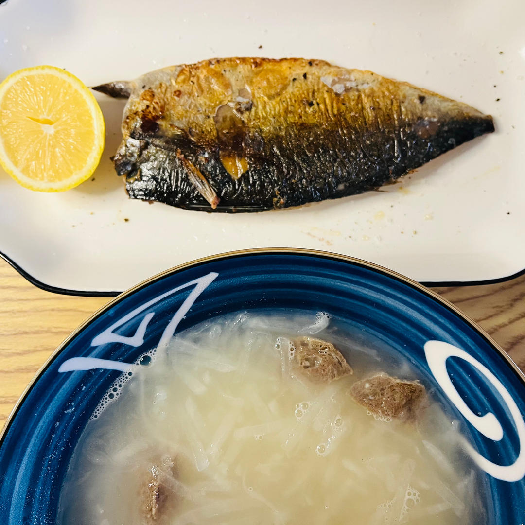 日式煎青花鱼