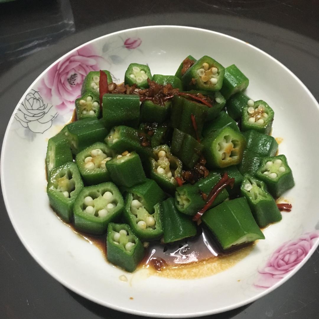 【白灼秋葵】清爽简单
